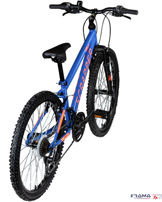 Mtb Junior Scrapper 24'' Ammortizzata blu