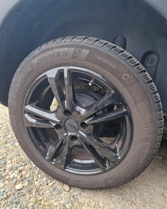 4 Cerchi Mak emblema 16 pollici+ 4 gomme Michelin 