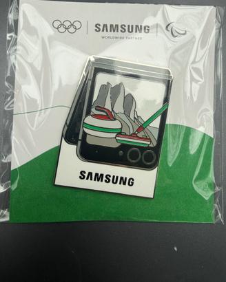 Spilla pin  Samsung milano cortina 2026