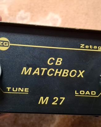 Accordatore d antenna Zg Matchbox M 27