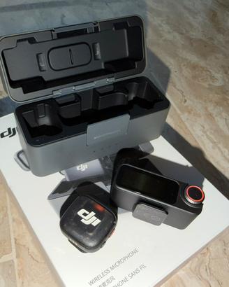 DJI Mic 3 – Set Wireless con Custodia di Ricarica,