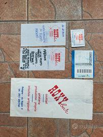 BIGLIETTO CONCERTO VASCO ROSSI ROXI BAR GADGET