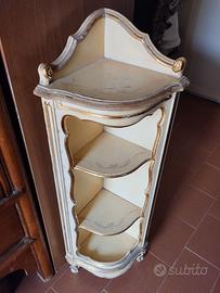 Angoliera legno vintage