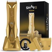 Shav Gold rasoio corpo uomo IPX7 senza fili