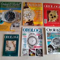 6 riviste assortite sugli orologi, anni '90.