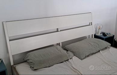 Letto matrimoniale Ikea completo 