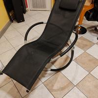 poltrona lettino a dondolo orbitale