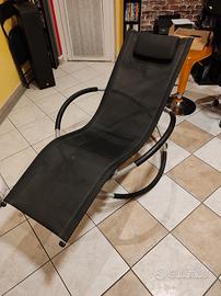 poltrona lettino a dondolo orbitale