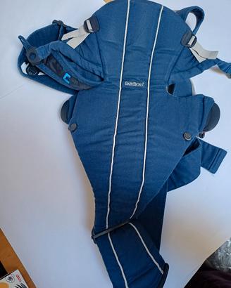 Marsupio  baby bjorn  blu  max 12 kg