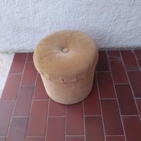 pouf marrone