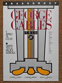 Locandina concerti Brass Group Acireale 1991