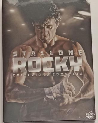 ROCKY - collezione completa di 6 film in DVD.