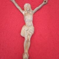 crocefisso in metallo antico 