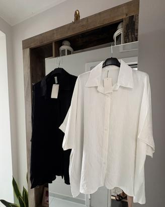 Camicia semi lino