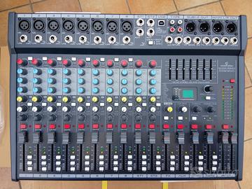 ALCHEMIX 802UFX Mixer Professionale 12-canali con
