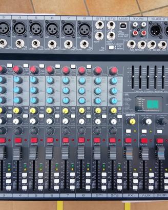 ALCHEMIX 802UFX Mixer Professionale 12-canali con