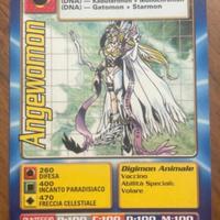 Angewomon carta digimon Serie 1 del 1999