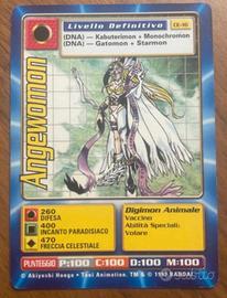 Angewomon carta digimon Serie 1 del 1999