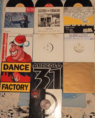 Lotto 10 x Vinile 12 Pino Daniel, Litfiba, Ligabue