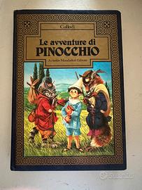 Libro le avventure di Pinocchio vintage