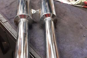 COPPIA MARMITTE PER  HONDA GOLDWING 1500