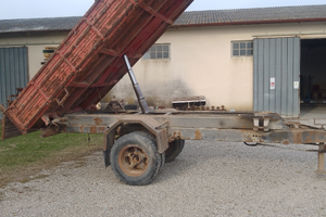 Rimorchio agricolo monoasse