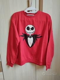 Felpa nuova Jack SkellingtonThe nightmare before c