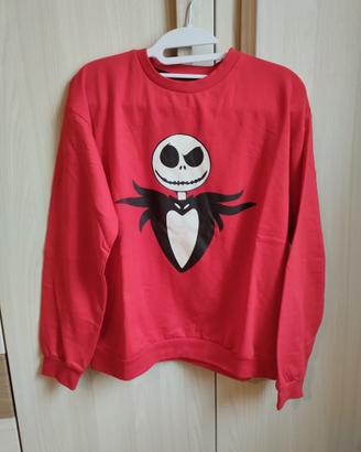 Felpa nuova Jack SkellingtonThe nightmare before c