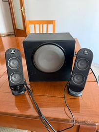 Logitech subwoofer + casse Mod x230