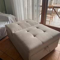 Poltrona letto singolo