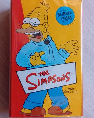 The Simpsons bubble gum 99'. Sigillato