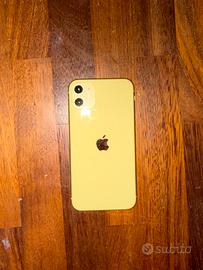 iPhone 11 Giallo 128GB, funzionante al 100%