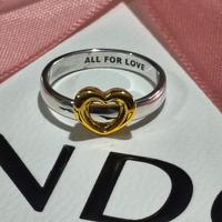 Anello Pandora cuore, in argento 925