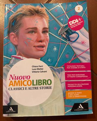 Libro scuola media nuovo amico libro 2