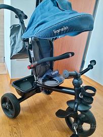 Lionelo 2 in 1 Triciclo bici e passeggino bimbi