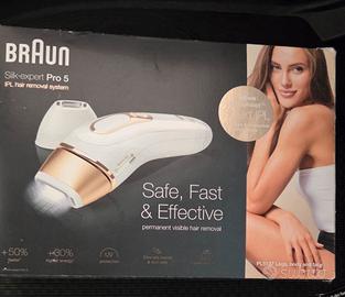 BRAUN silk expert pro 5. epilatore a luce pulsata