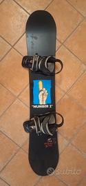 Tavola snowboard + attacchi Burton Primo 152