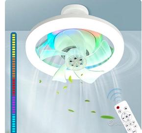Plafoniera wireless 48w E27 con telecomando
