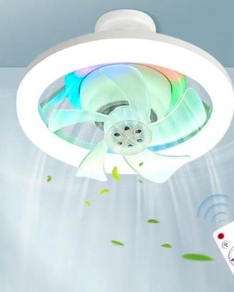 Plafoniera wireless 48w E27 con telecomando