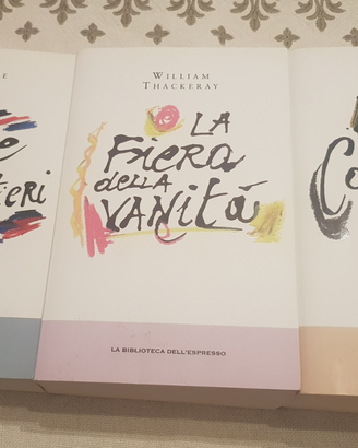 3 libri Collana La Biblioteca de L'Espresso
