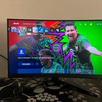 Monitor gaming curvo MSI Optix G24C6 da 24 pollici