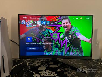 Monitor gaming curvo MSI Optix G24C6 da 24 pollici