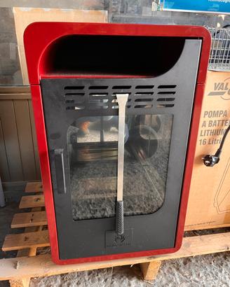 Stufa bioetanolo fiammetta ventilata