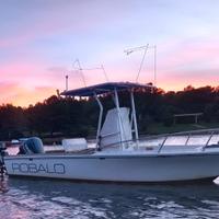 Barca a motore Robalo mod 1820 con motore 150hp 2T