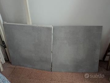 Due scatole piastrelle Gres Capri Beton Lime 90x90
