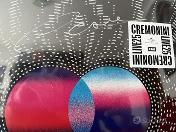 CREMONINI LIVE'25 Triplo Vinile Autografato Numera