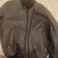 Giubbotto in vera pelle maschile 