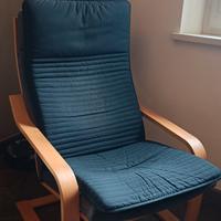 Poäng poltrona Ikea + cuscini