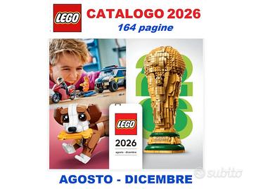 Catalogo LEGO Agosto-Dicembre 2026 164 pag. NUOVO