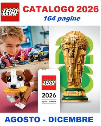 Catalogo LEGO Agosto-Dicembre 2026 164 pag. NUOVO
